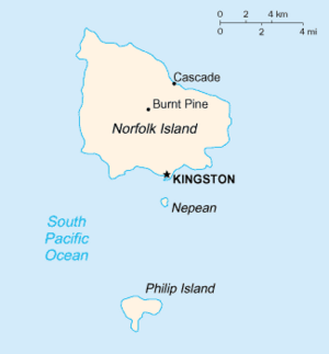Norfolk Island-CIA WFB Map
