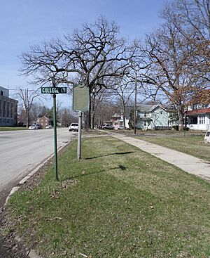 Old Rugged Cross sign Albion