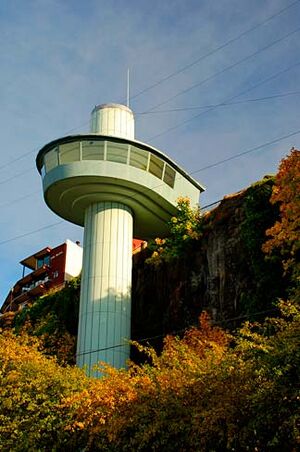 Oregon City Elevator (Clackamas County, Oregon scenic images) (clacDA0106)