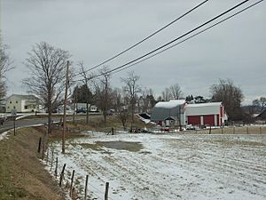 Osceola Township as seen from Pennsylvania Route 49