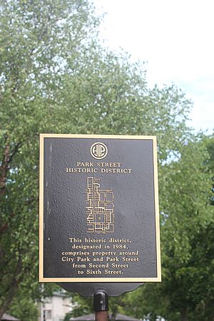 Park Street Historic District Sign