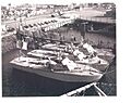 Photo taken of PT658, PT659 and PT660 renamed as RCT13, 14, and 15 in PT Mugu Nov 1949