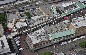 Pike Place Market from West Edge Tower