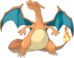 Pokémon Charizard art