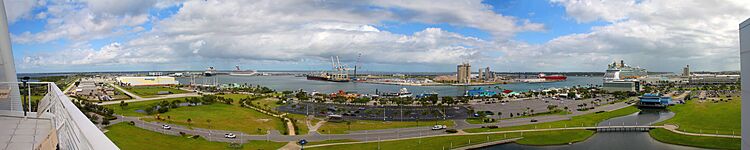 Port Canaveral Panorama 10-2019