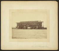 President Abraham Lincoln's railroad funeral car - S.M. Fassett, photographer, Chicago