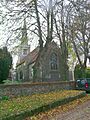 Princes Risborough Church from Manor House