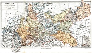 Prussia (political map before 1905)