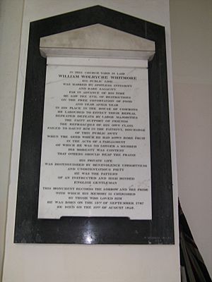 Quatt - William Wolryche-Whitmore memorial