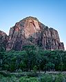 Red Arch Mountain in Zion Canyon