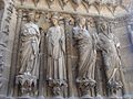 Reims Cathedral - Central doorway