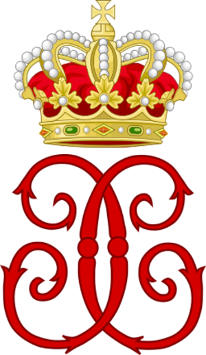 Royal Monogram of Prince Charles III of Monaco