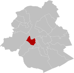 Saint-Gilles Brussels-Capital Belgium Map.svg