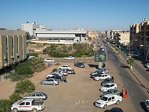 Sebha Bank from Kazem hotel (2010)
