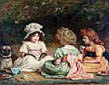 Sir John Everett Millais - Afternoon Tea (or The Gossips) 1889