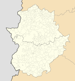 Robledo is located in Extremadura