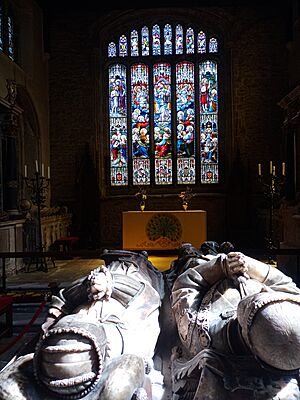 St Mary the Virgin's Church, Bottesford altar window