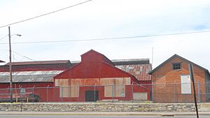 Steel mill in Burnham