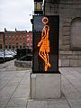 Suzanne Walking in Leather Skirt, Parnell Square 2.jpg