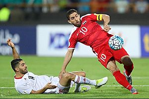 Syria Draw with Iran in 2018 FIFA World Cup Qualification Match-8