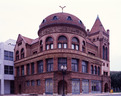Front view of the The Barnum Museum, a collection of famous shownman and former mayor of Bridgeport
