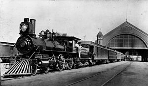 Train at Arcade Station, 1891 (00031881)
