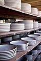 Unglazed plates