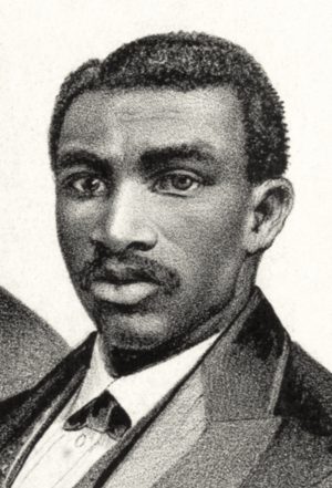 United States Congressman Robert Brown Elliott of South Carolina in 1872 (cropped)