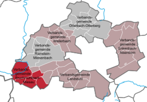 Verbandsgemeinden in KL