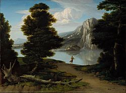 Washington Allston - Landscape with Lake (1804)