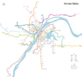 Wuhan Metro System Map
