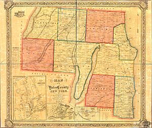 Yates County topographical map, LOC