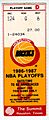 1987 NBA Western Conference Semifinals - Game 2 - Seattle SuperSonics at Houston Rockets 1987-05-05 (ticket)