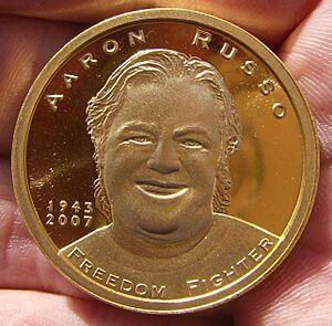 Aaron Russo Gold Commemorative Memorial Piece