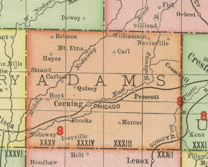 Adams County Iowa 1903