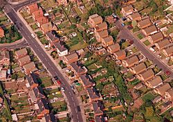 Aerial photo of Surgeys Lane - geograph.org.uk - 51789