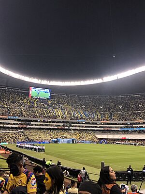Afición del Estadio azteca final 2019