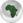 Africa (orthographic projection) blank.svg