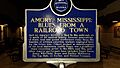 Amory Blues Trail Marker