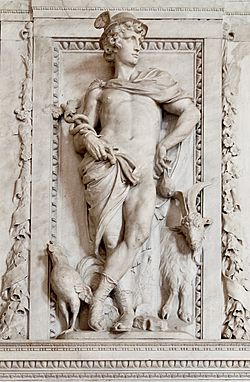 Mercurius by Artus Quellinus the Elder