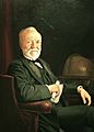 Andrew Carnegie in National Portrait Gallery IMG 4441