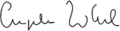 Angela Merkel Signature