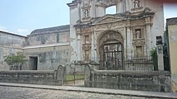 Antigua, Guatemala. Iglesia derruida
