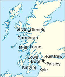 Aonghus mac Somhairle (map)