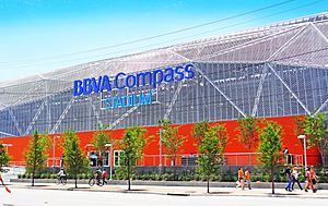 BBVA Compass Stadium East Facade