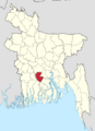 BD Gopalganj District locator map