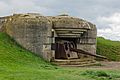 Batterie Longues-sur-Mer bunker gun 2
