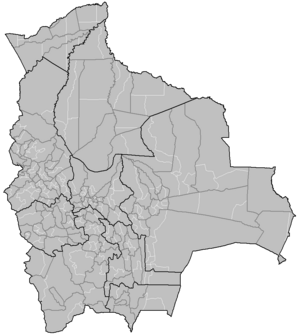 Bolivia municipalities