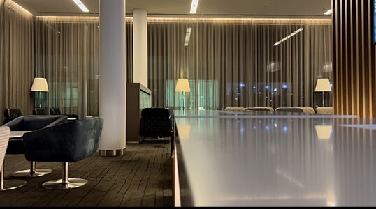 Canberra Airport QF Domestic Business Lounge