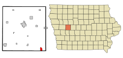 Location of Coon Rapids, Iowa